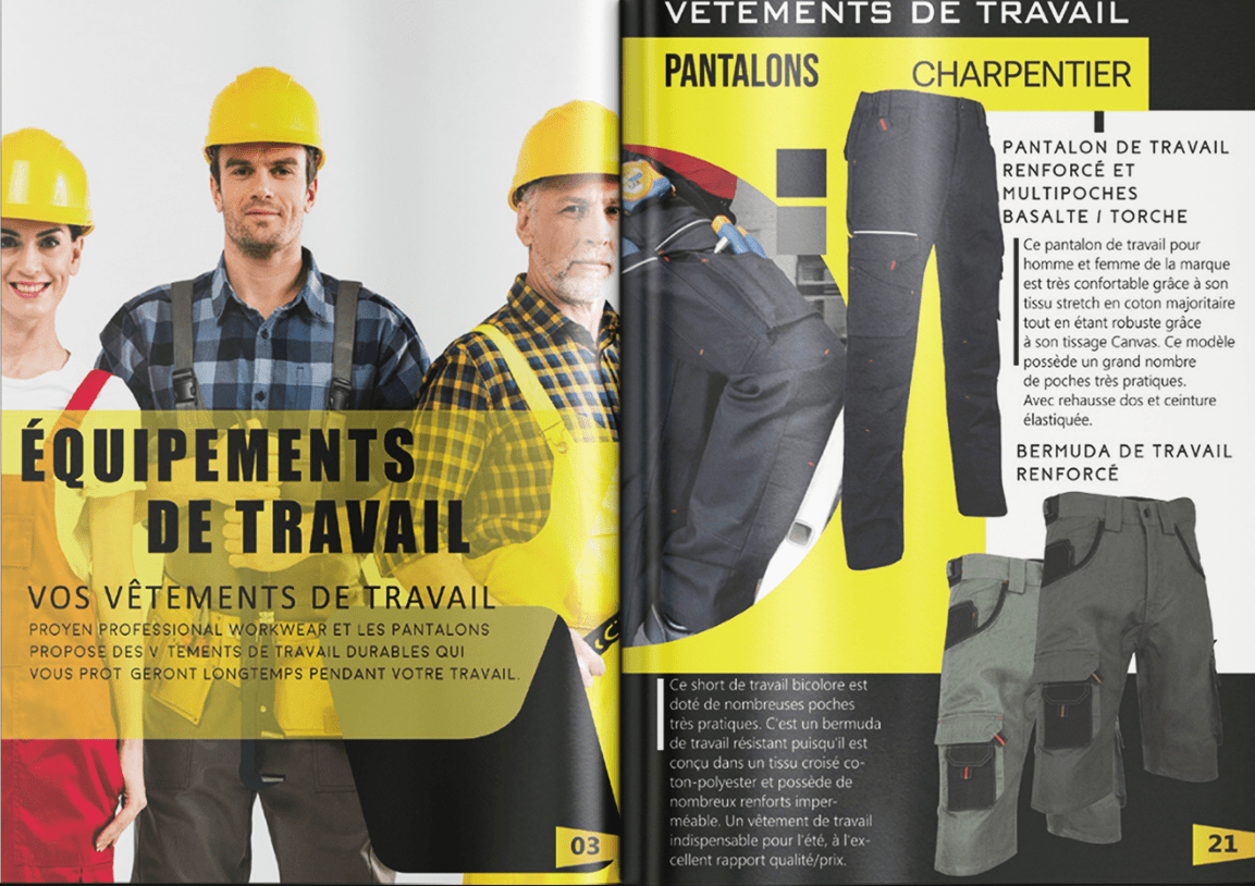 Aperçu du Catalogue